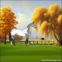Horse Color:Gray Platinum Brown Dun Sabino Snowcap 