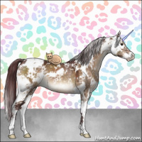 Horse Color:Chocolate Brown Dun Sabino 