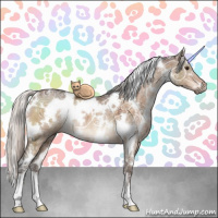 Horse Color:White Spotted Silver Brown Ice Dun 