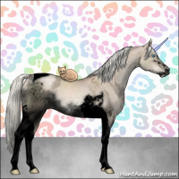Horse Color:Void Liver Red Dun Ice Pearl Mushroom Sabino Tobiano 