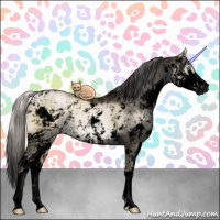 Horse Color:Void Silver Smoky Grullo Pearl Sabino Brindle 