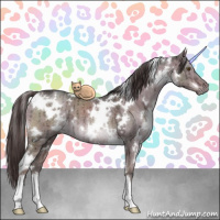 Horse Color:White Spotted Liver Red Dun Ice Brindle 