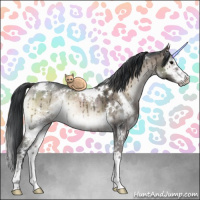 Horse Color:White Spotted Brown Ice Onyx Mushroom Sabino Brindle 