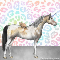 Horse Color:Gray White Spotted Buckskin Ice Onyx Mushroom Tobiano Brindle 