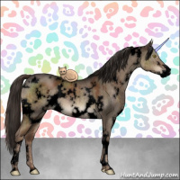 Horse Color:Void White Spotted Liver Red Dun Sabino Brindle 