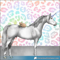 Horse Color:Gray Platinum Silver Brown Ice Dun Sabino Tobiano