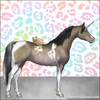 Horse Color:Brown Dun Mushroom Sabino Tobiano Rabicano Brindle 