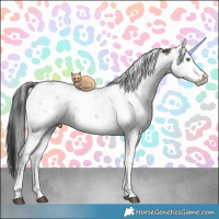 Horse Color:Brown Dun Mushroom Sabino