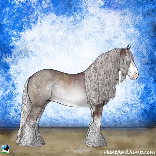 Horse Color:Chocolate Silver Brown Chinchilla Sabino Rabicano 
