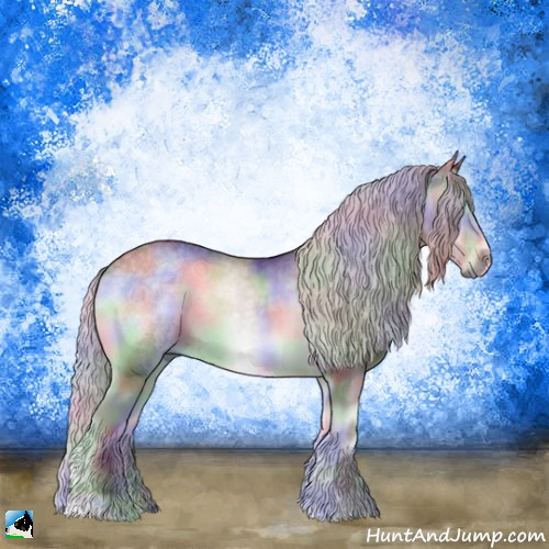 Horse Color:Nacre Chocolate Silver Blue Onyx Chinchilla