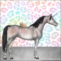 Horse Color:Brown Onyx Sabino Brindle 