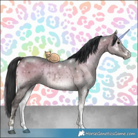 Horse Color:Brown Onyx Sabino Brindle 