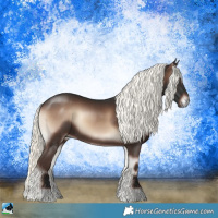 Horse Color:Liver Red Onyx Mushroom Rabicano