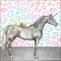 Horse Color:White Spotted Liver Red Dun Ice Pearl Mushroom 