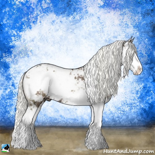 Horse Color:Liver Red Dun Mushroom Sabino Splash Rabicano Brindle 