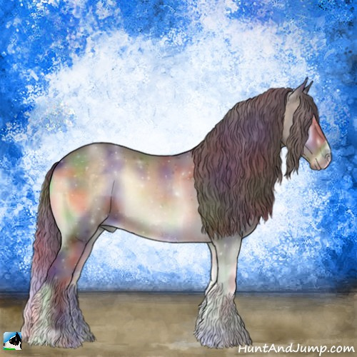 Horse Color:Nacre Chocolate Brown Onyx 