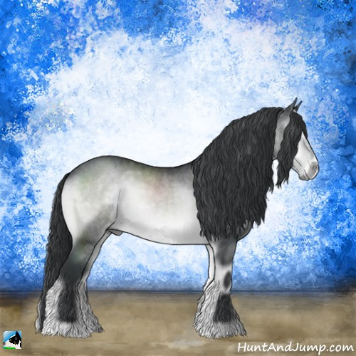 Horse Color:Brown Chinchilla Onyx 