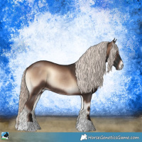Horse Color:Liver Red Onyx Mushroom Rabicano 