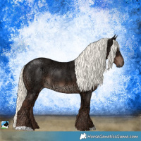 Horse Color:Liver Chestnut Ice Mushroom 