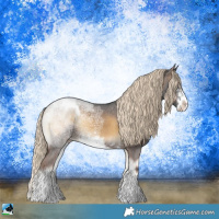 Horse Color:Chocolate Palomino Ice Onyx Sabino Blanket Rabicano 