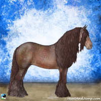 Horse Color:Chocolate Brown 