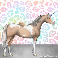 Horse Color:Silver Classic Champagne Roan Splash Tobiano Frame Varnish Rabicano 