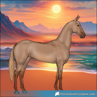 Horse Color:Red Dun 