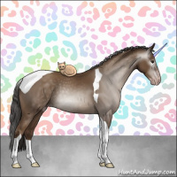 Horse Color:Gray Classic Champagne Tobiano 