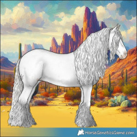 Horse Color:Silver Bay Sabino Rabicano 