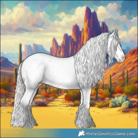 Horse Color:Silver Bay Sabino Rabicano 