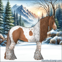 Horse Color:Chestnut Tobiano 