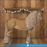 Horse Color:Chocolate Palomino Dun 