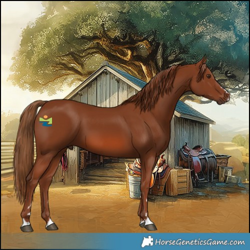 Horse Color:Chestnut 