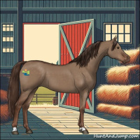 Horse Color:Liver Red Dun 