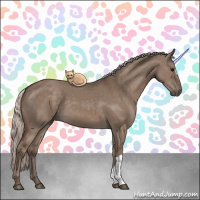 Horse Color:Silver Grullo 