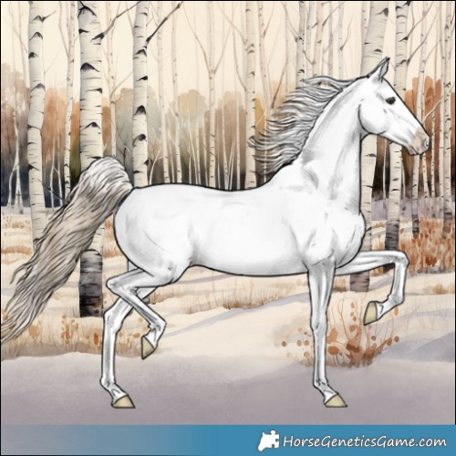 Horse Color:Chestnut Appaloosa 