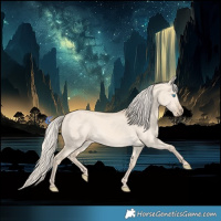 Horse Color:Cremello Dun 