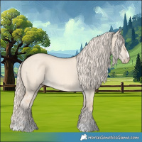 Horse Color:Cremello Dun 