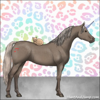 Horse Color:Silver Grullo