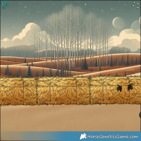 Horse Color:Gray Gold Champagne Roan Tobiano Frame Appaloosa 