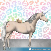 Horse Color:Silver Smoky Creme 