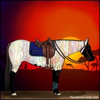 Horse Color:Void Buckskin Ice Splash 