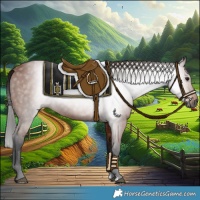 Horse Color:Gray Bay 