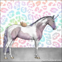 Horse Color:Watercolor Silver Grullo Tobiano Rabicano
