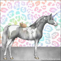 Horse Color:Silver Grullo Chinchilla Ice Sabino Tobiano Rabicano 