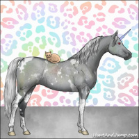 Horse Color:White Spotted Silver Grullo Chinchilla Tobiano Rabicano 