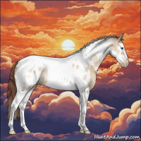 Horse Color:Amber Champagne Dun Splash Tobiano Frame Appaloosa 