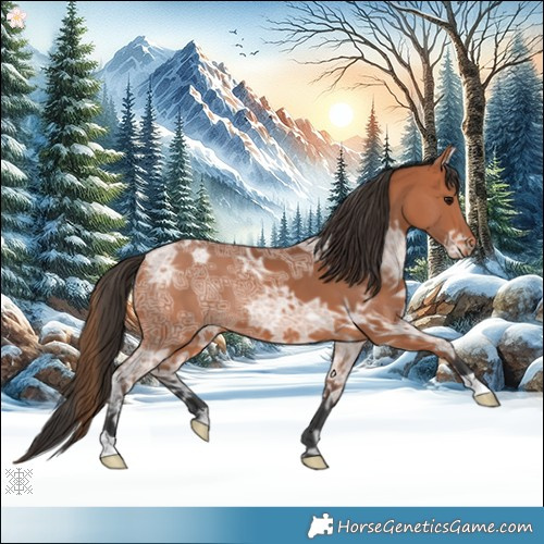 Horse Color:Bay Ice 