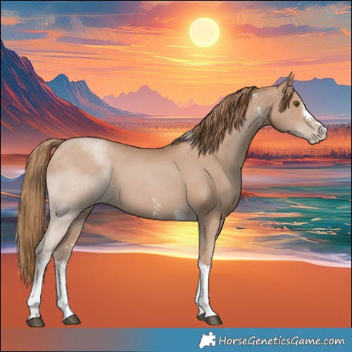 Horse Color:Black Pearl Sabino Tobiano 