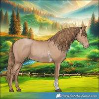 Horse Color:Black Pearl Sabino 